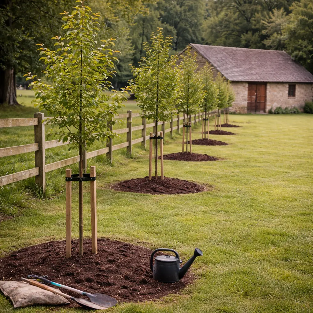 planting trees paddock hampshire